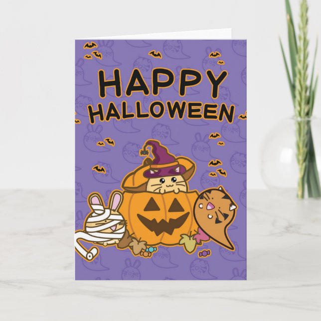 Carte Halloween (Devant)