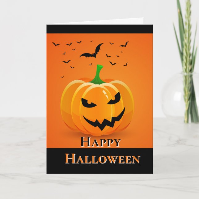 Carte Halloween (Devant)