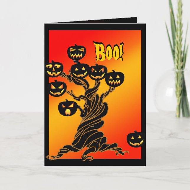 Carte Halloween (Devant)