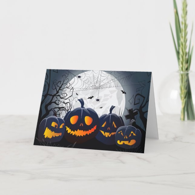 Carte Halloween (Devant)