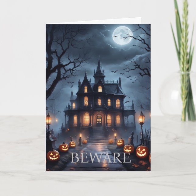 Carte Halloween (Devant)