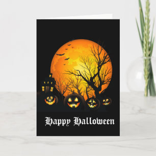 Carte Halloween