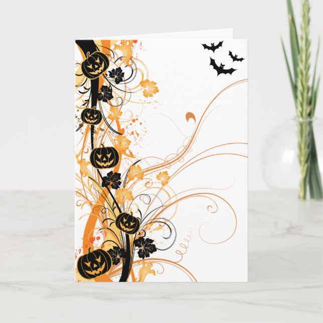 Carte Halloween (Devant)