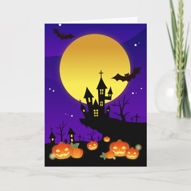 Carte Halloween (Devant)