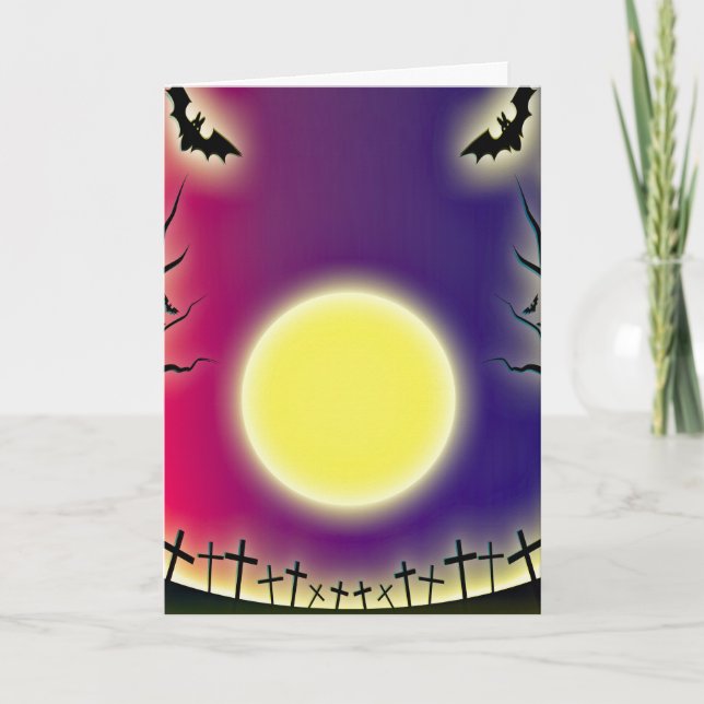 Carte Halloween (Devant)