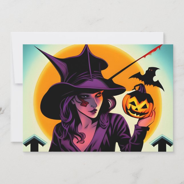 Carte Halloween (Devant)