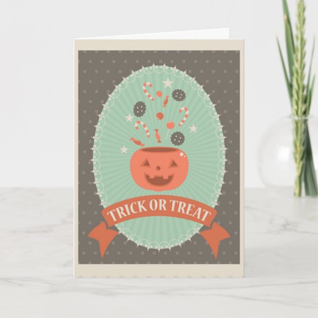 Carte Halloween (Devant)