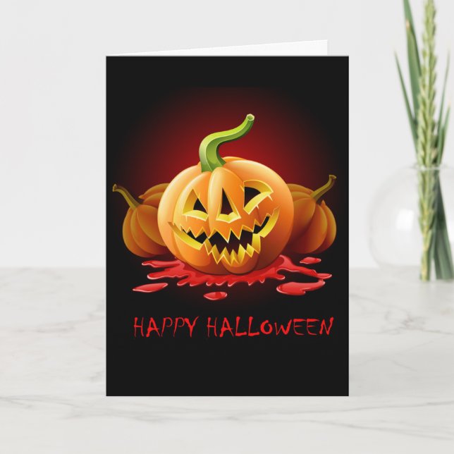 Carte Halloween (Devant)