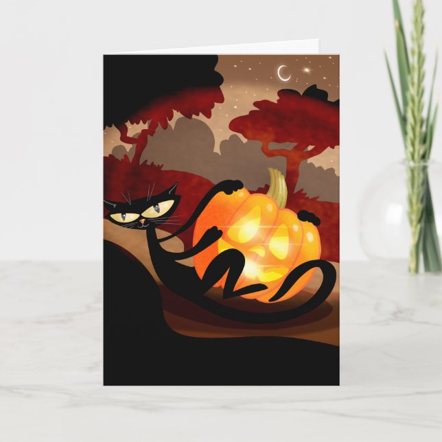 Carte Halloween (Devant)