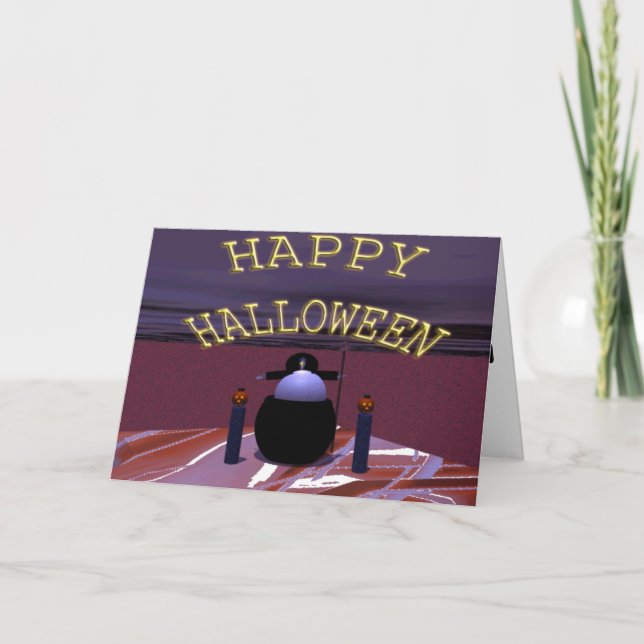 CARTE HALLOWEEN (Devant)