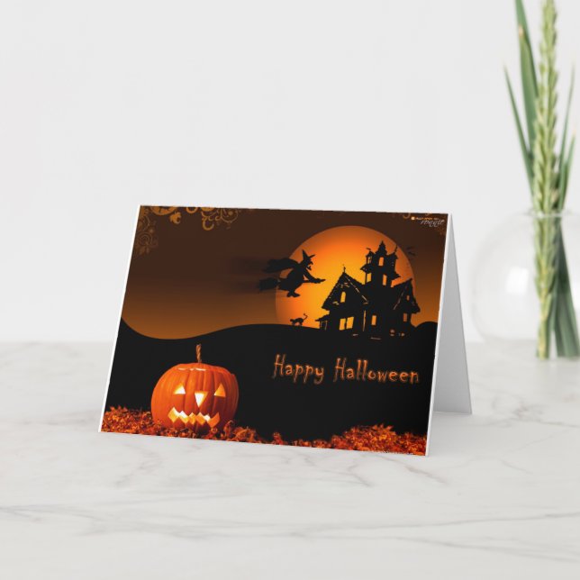 Carte Halloween (Devant)