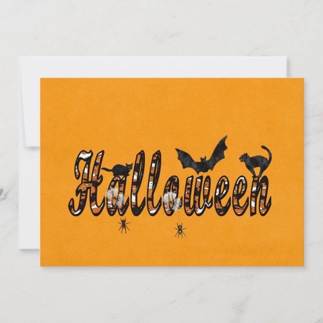 Carte Halloween (Devant)