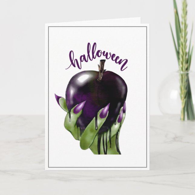 Carte Halloween (Devant)