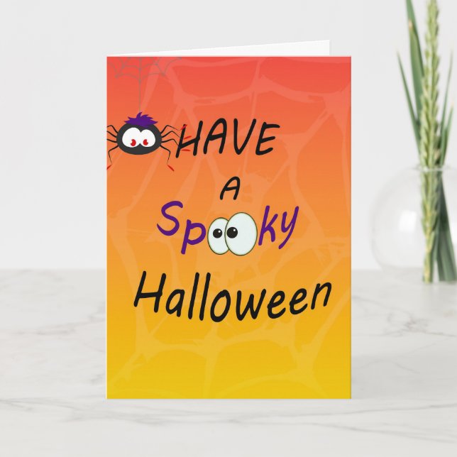 Carte Halloween (Devant)