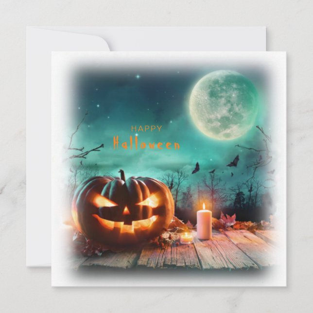 Carte Halloween (Devant)