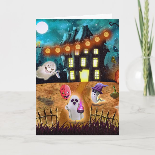 Carte Halloween (Devant)