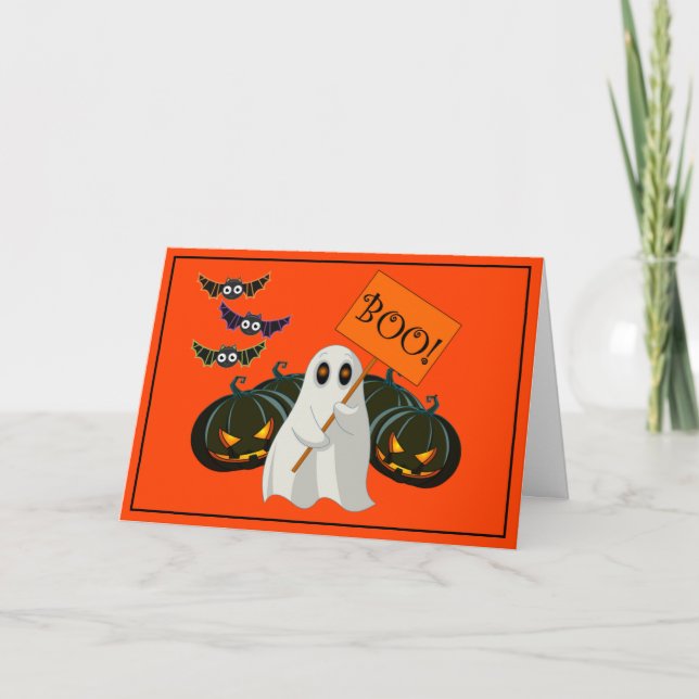 Carte Halloween (Devant)