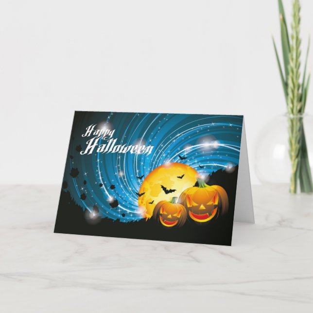 Carte Halloween (Devant)