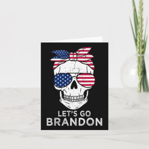 Carte Halloween Allons-y Brandon Ndana Skull Aviation Su
