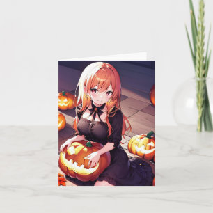 Carte Halloween Anime J