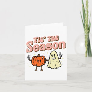 Carte Halloween Automne C'Est La Saison Costume Femmes F