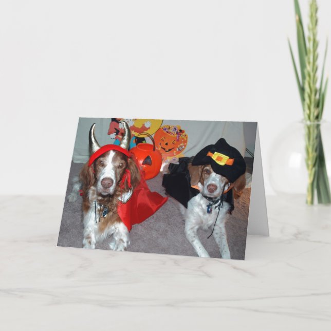 CARTE HALLOWEEN BRITTANYS (Devant)