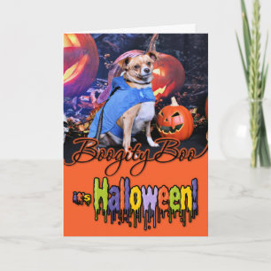 Carte Halloween - Chihuahua X - Coco