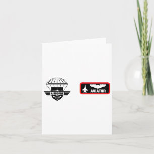 Carte Halloween Costu, Pilote Aviateur Militaire Aviateu