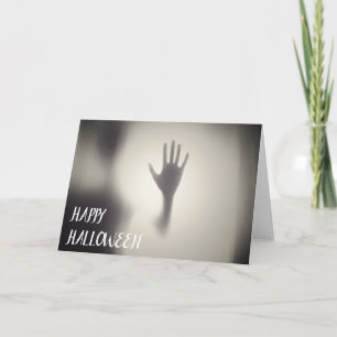 Carte Halloween de la main Éffrayante