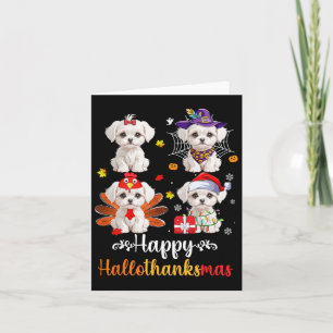 Carte Halloween de l'amour maltais Joyeux Noël Joyeux Ha