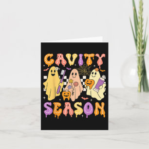 Carte Halloween Dentist Cavity Saison Dentaire Femmes Ho