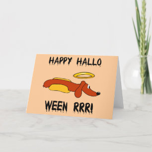 Carte Halloween drôle