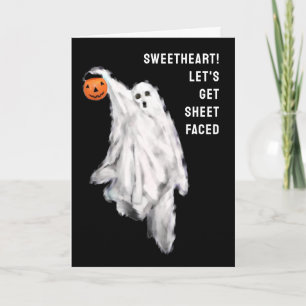 Carte Halloween drôle