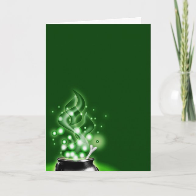 Carte Halloween effrayant (Devant)