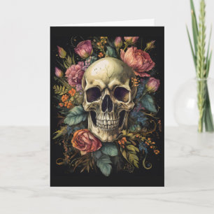 Carte Halloween effrayant