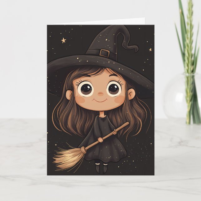 Carte Halloween effrayant (Devant)