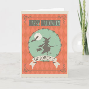 Carte Halloween effrayant