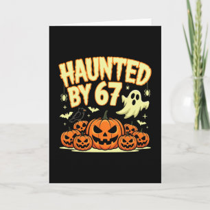 Carte Halloween effrayant 67 Six Seven Meme 1 (13)