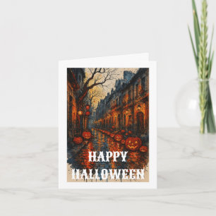 Carte Halloween Effrayante