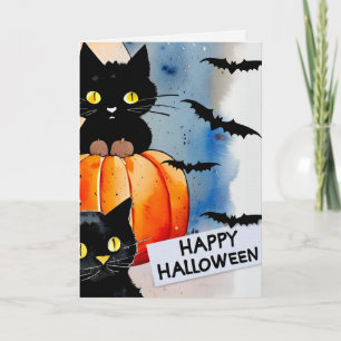 Carte Halloween Effrayante