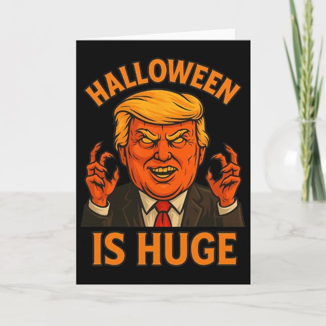 Carte Halloween est énorme  (Devant)
