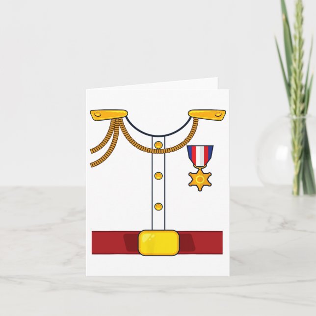 Carte Halloween festive Prince Charming Costume (Devant)
