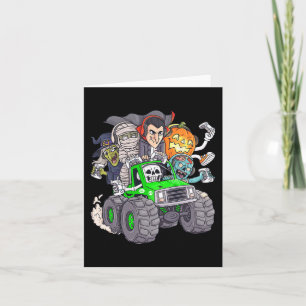 Carte Halloween Gamer Skeleton