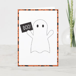 Carte Halloween Ghost