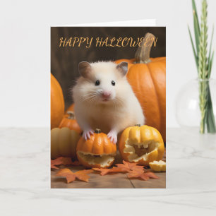 Carte Halloween Hamster