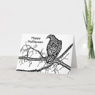 Carte Halloween heureux
