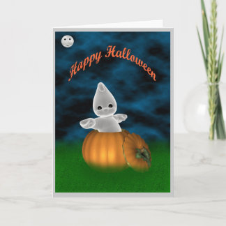 Carte Halloween heureux