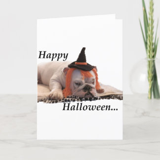 Carte Halloween heureux