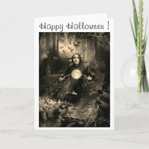 Carte Halloween heureux !