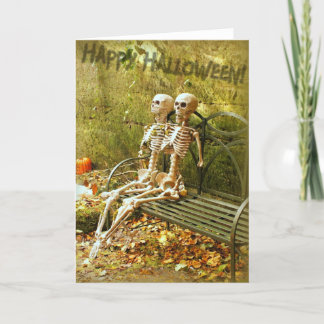 Carte Halloween heureux !